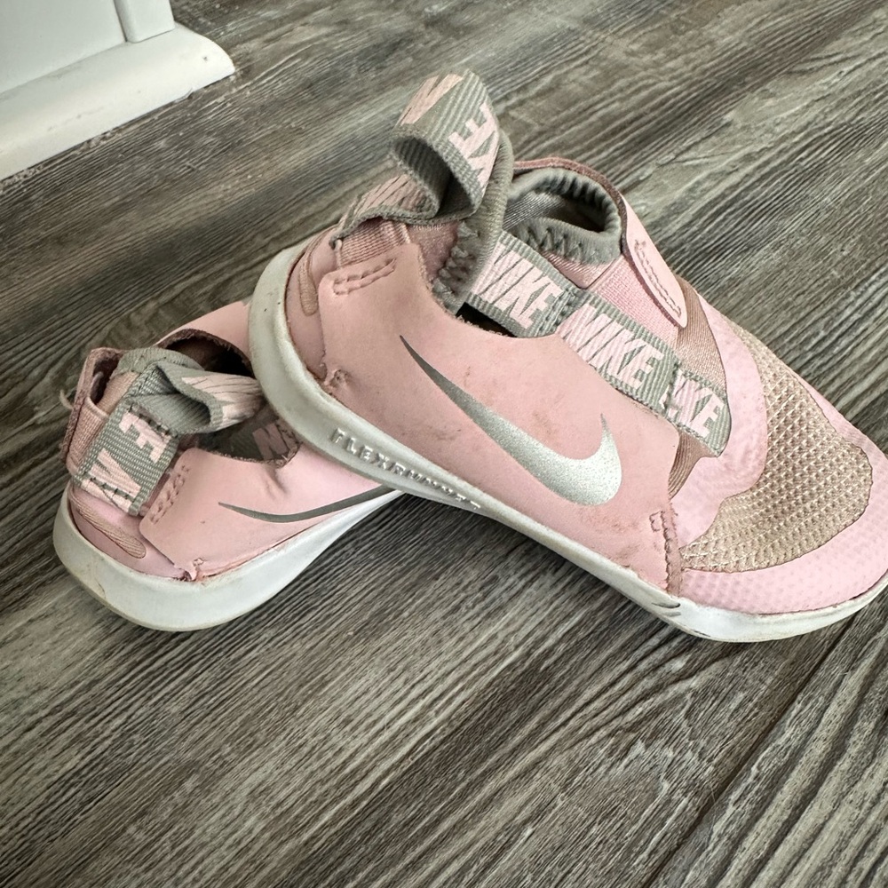 Nike Kids Pink Slip-On Shoes